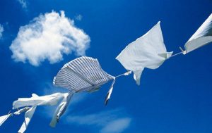 Thông gió giúp quần áo nhanh khô hơn nhiều lần