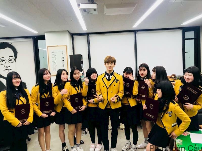 áo khoác đồng phục học sinh Hàn Quốc