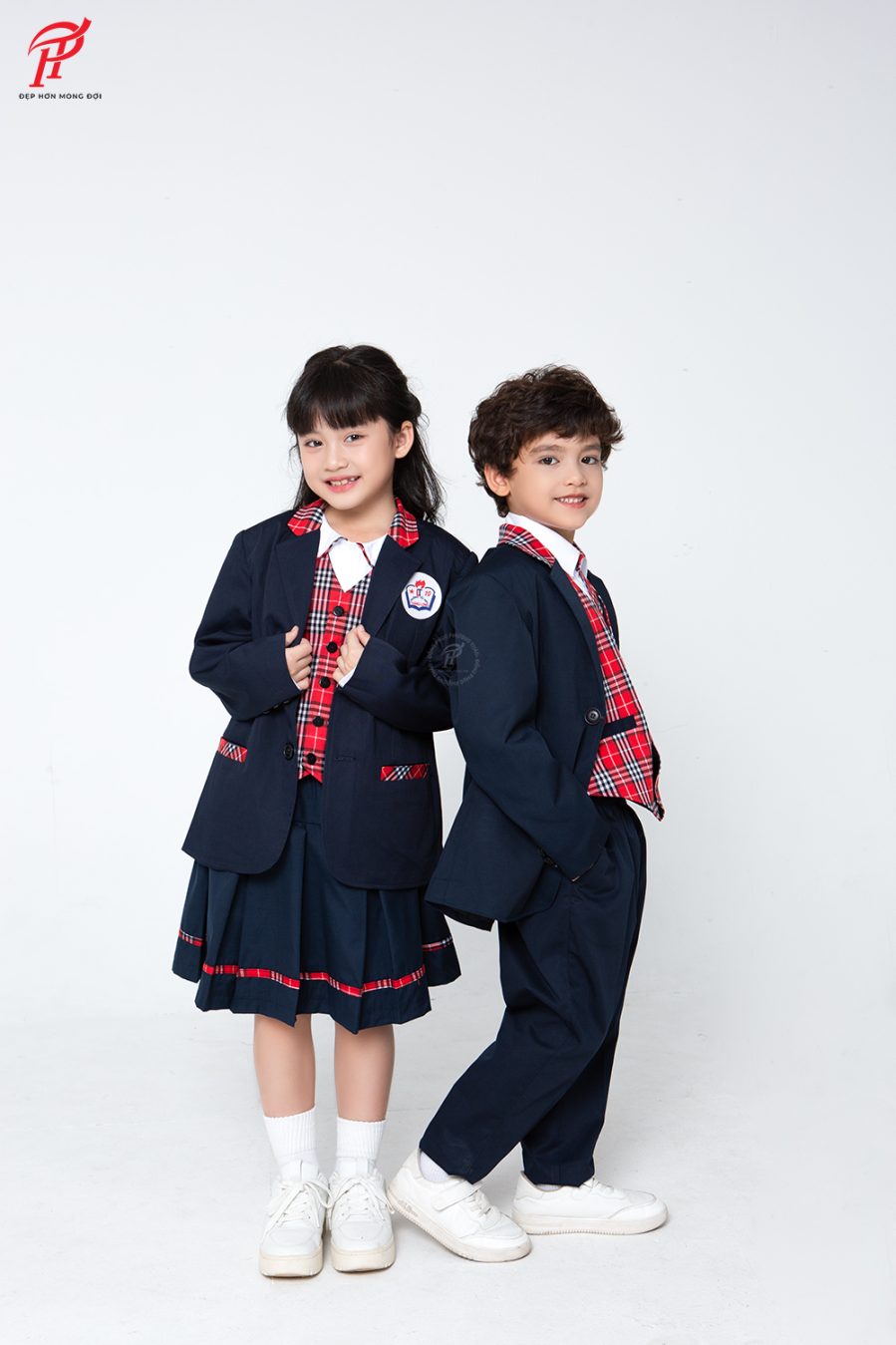 Đồng phục áo khoác trường Tiểu học Thăng Long